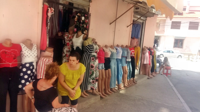 Pazari (bazar) v Korče
